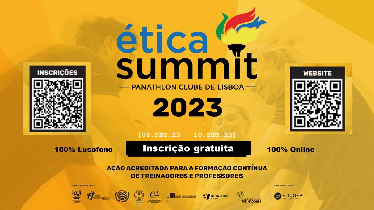 Ética Summit 2023 - Um compromisso pela Ética no Desporto!