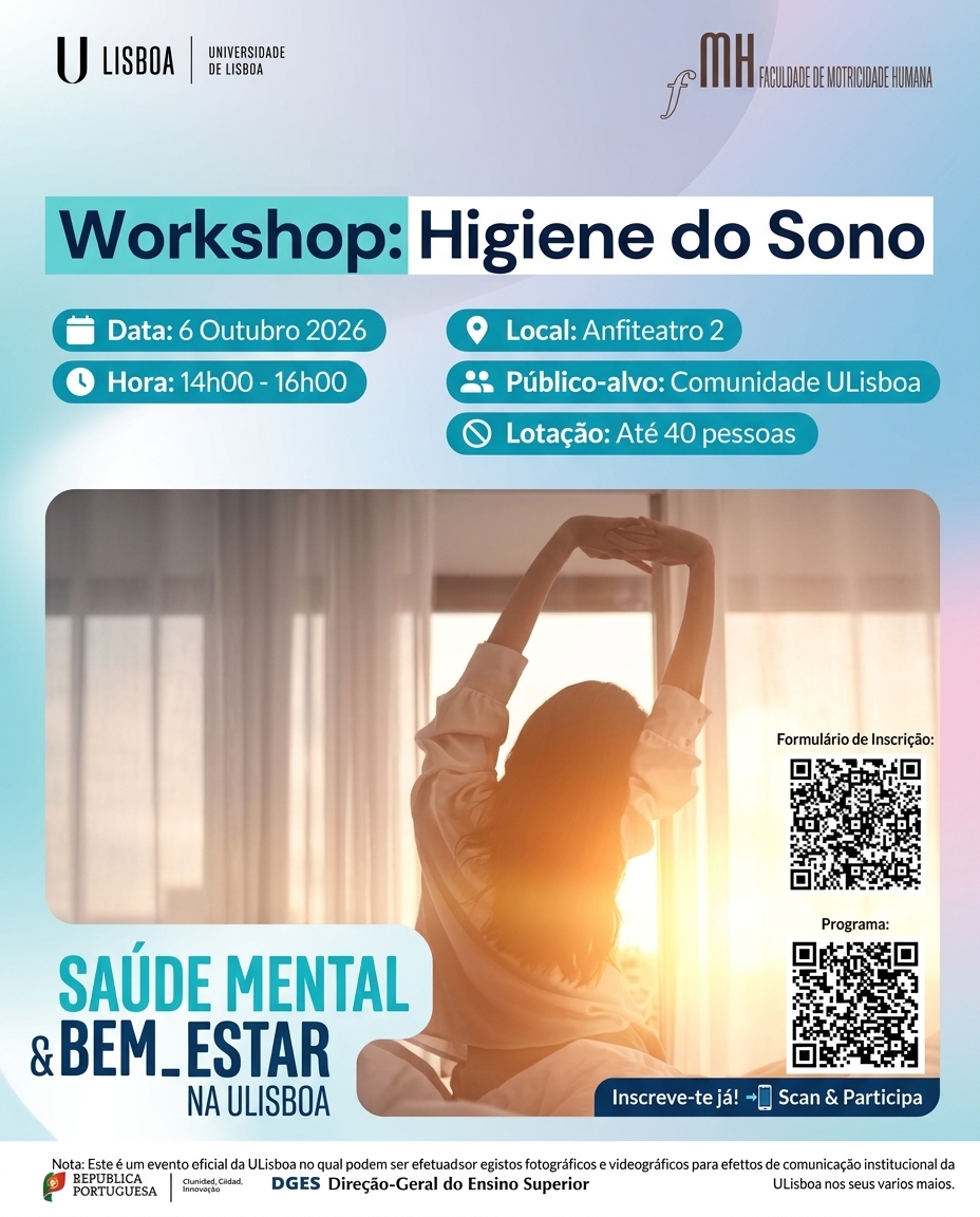 Workshop: Higiene do Sono