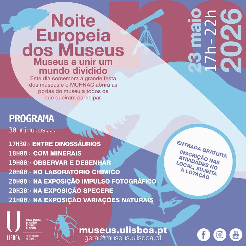 Noite Internacional dos Museus no Muhnac