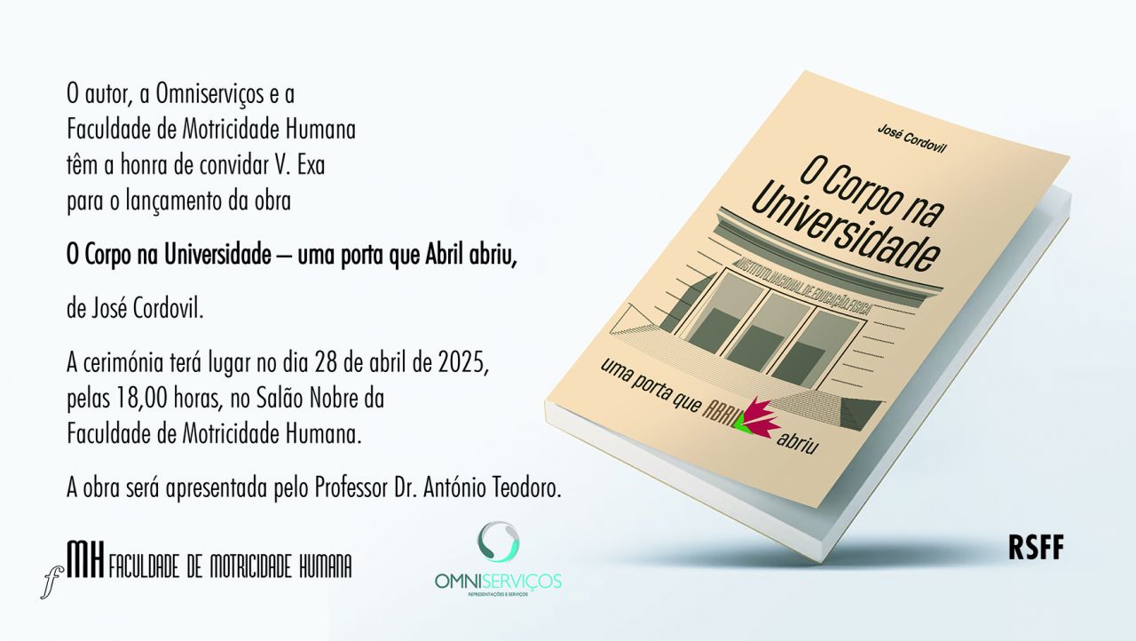 Cerimónia de Lançamento do livro O corpo na Universidade