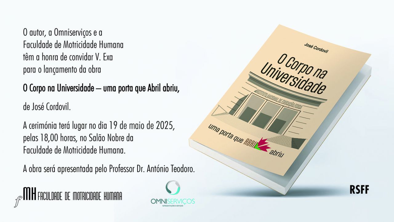 Cerimónia de Lançamento do livro O corpo na Universidade