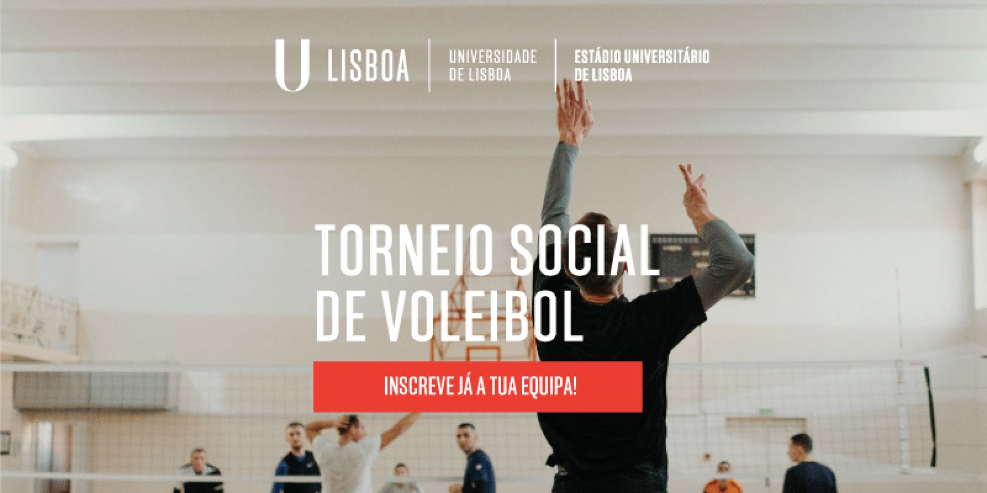 Torneios Sociais de Voleibol no Estádio Universitário