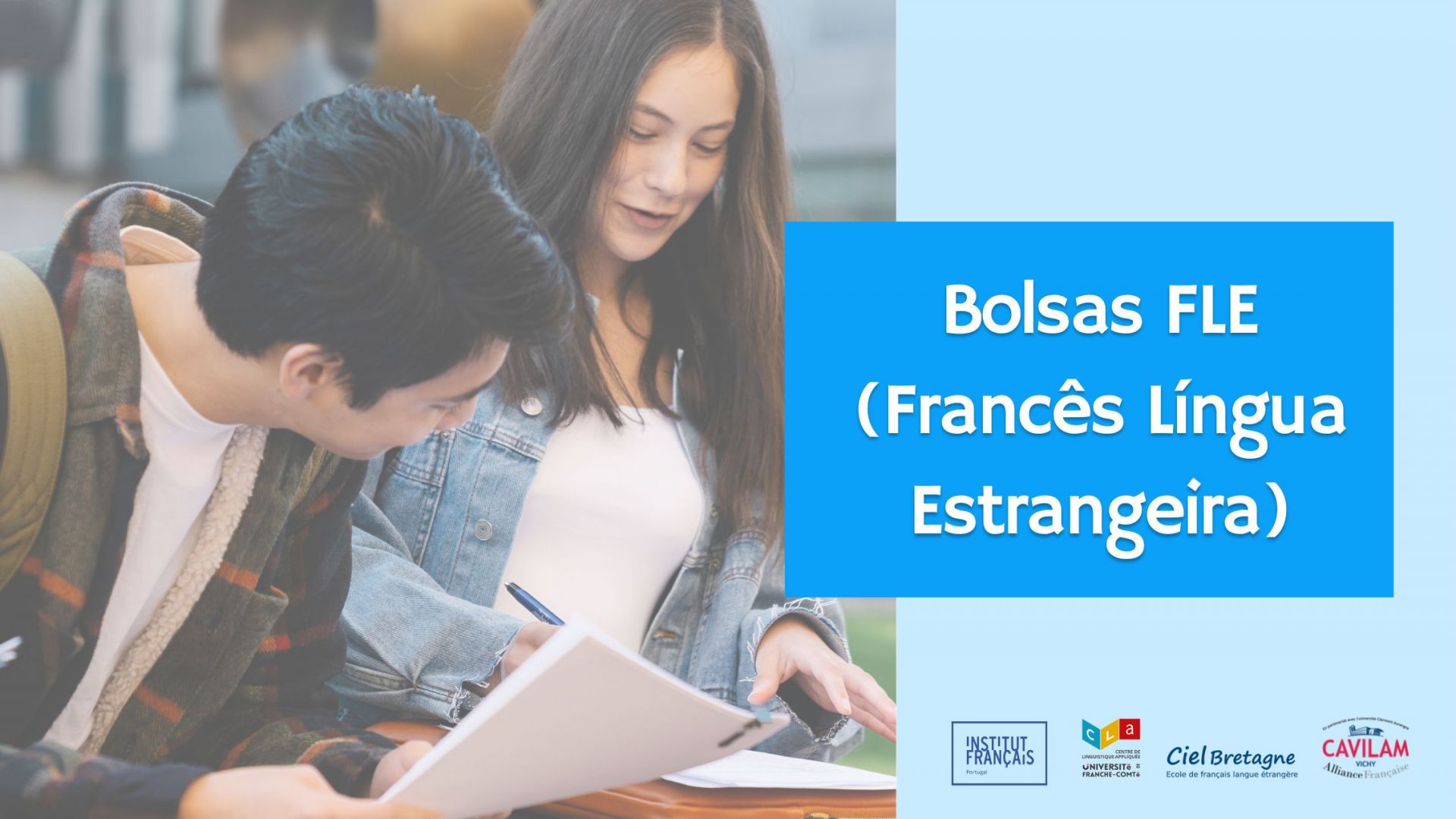 Bolsas FLE (Francês Língua Estrangeira)