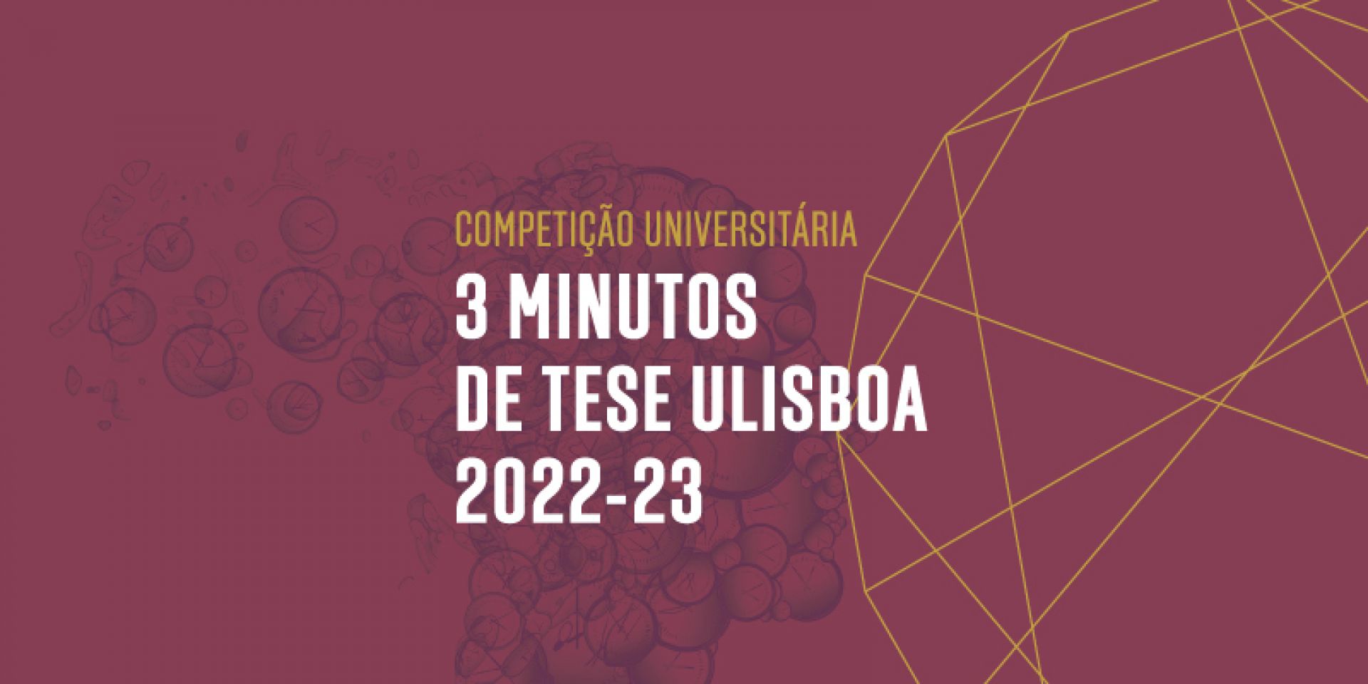 3 Minutos de Tese – Universidade de Lisboa