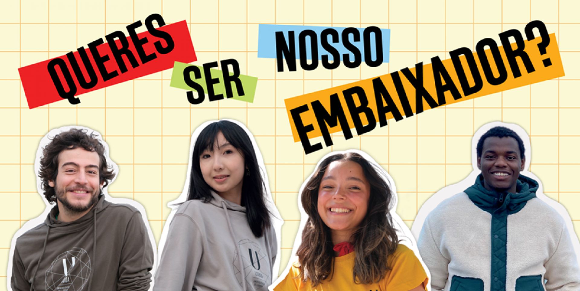 Queres fazer parte de uma equipa incrível e dar a conhecer a ULisboa ao mundo?