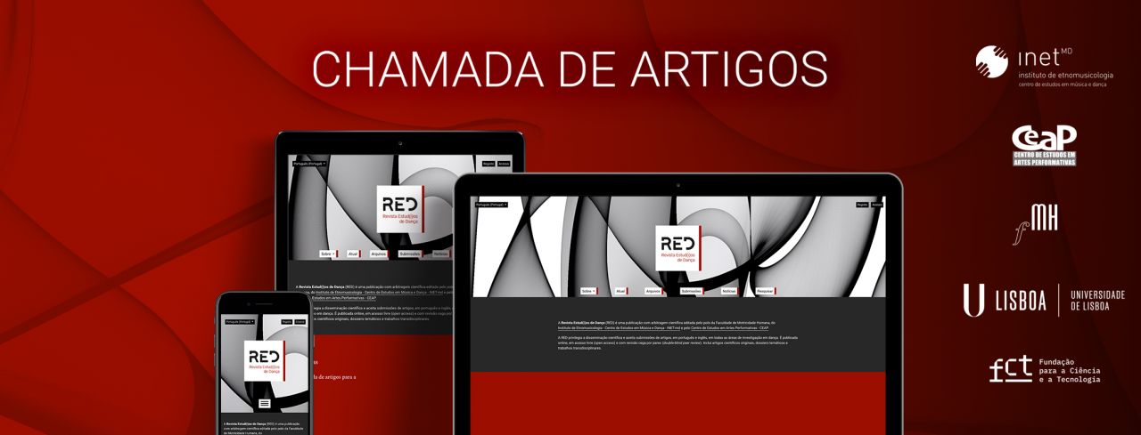 Chamada de Trabalho RED O Gesto Que Atravessa A Dança e a Filosofia
