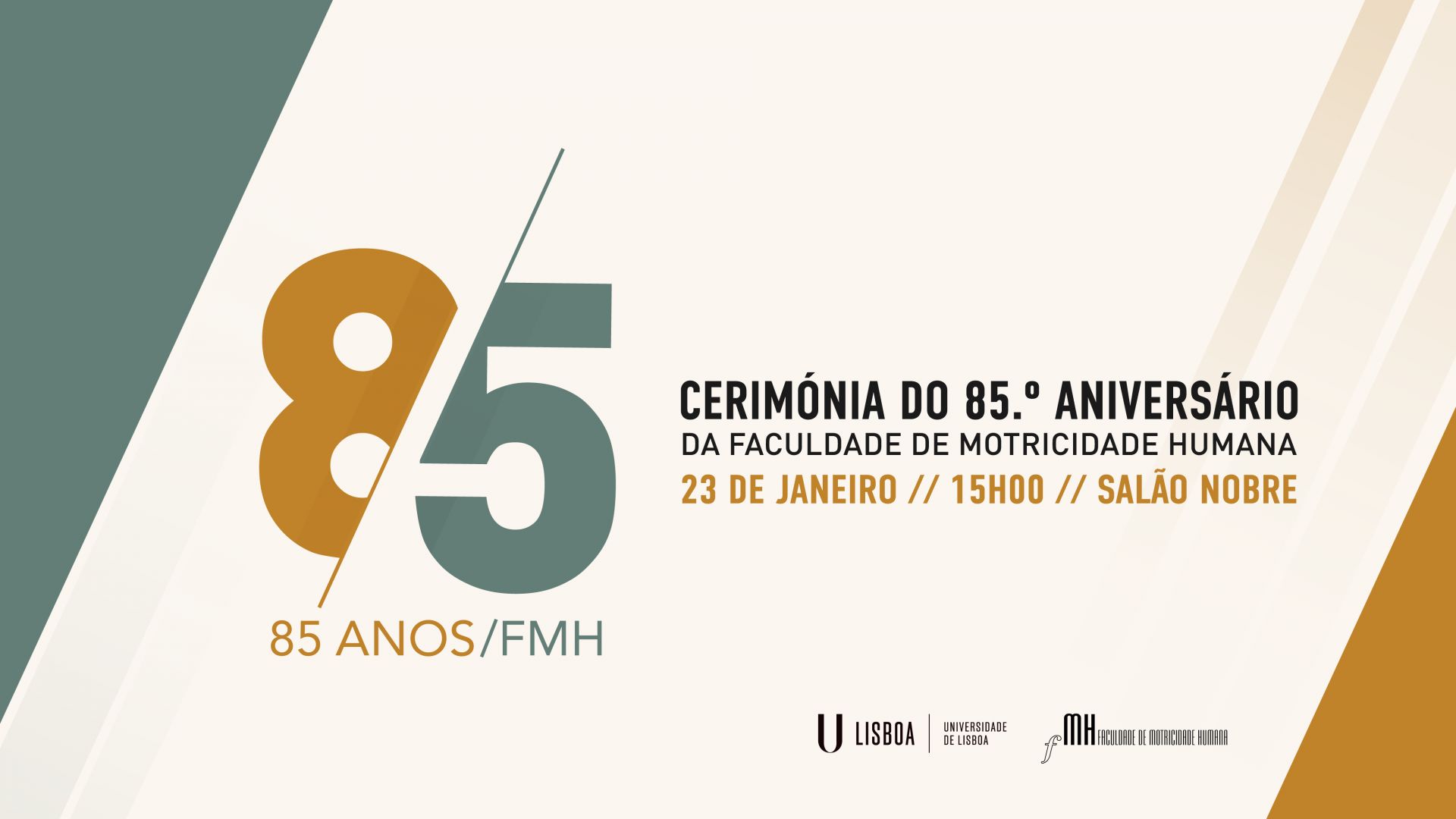 Cerimónia do 85.º Aniversário da FMH