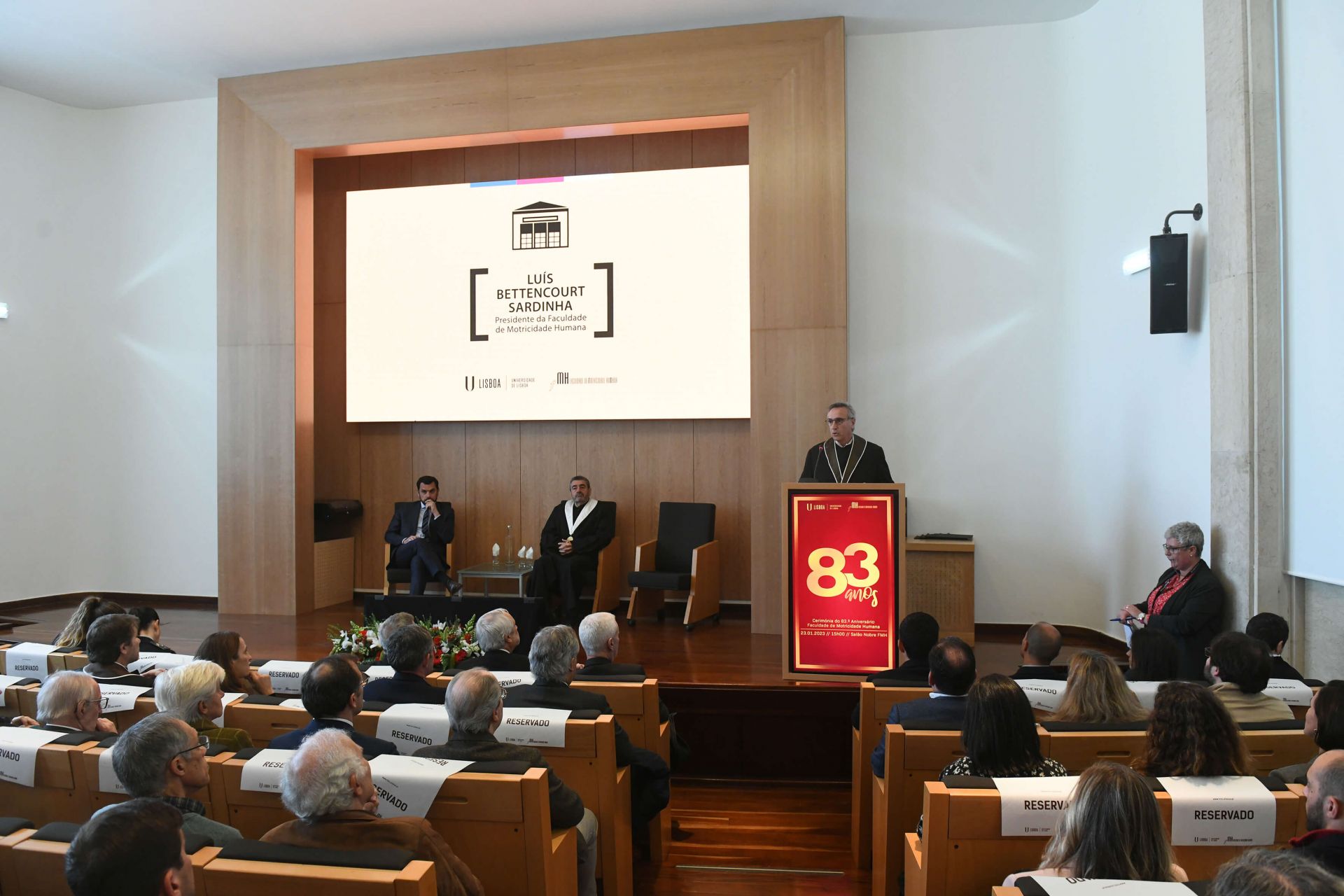 83º aniversário da Faculdade de Motricidade Humana